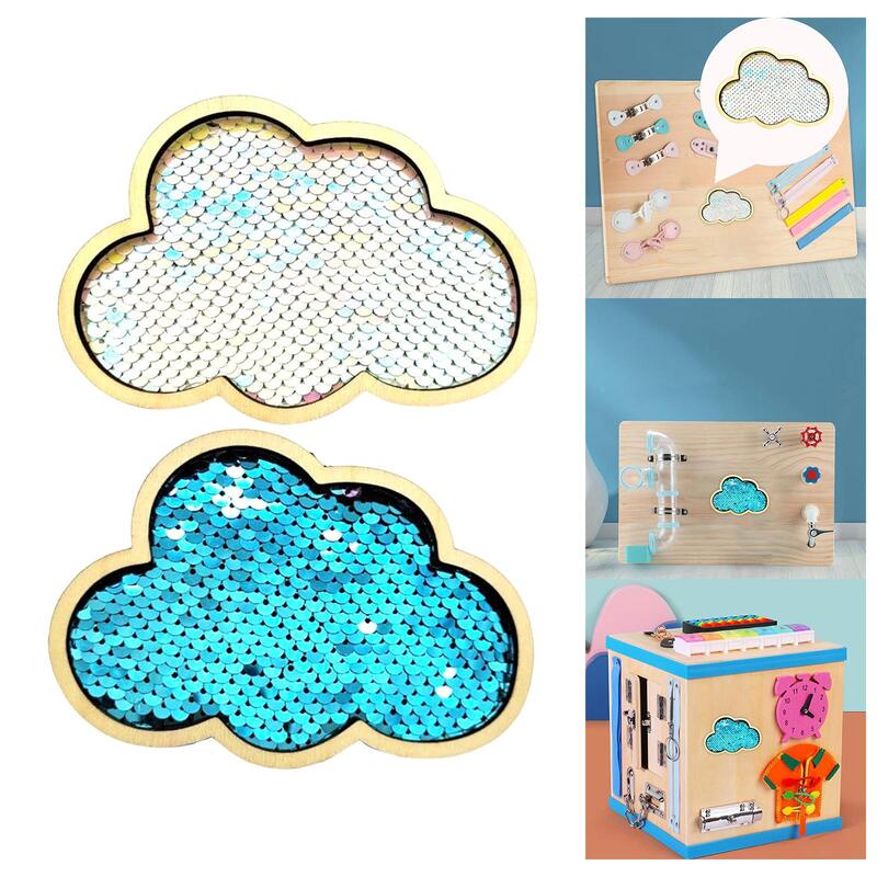 Busy Board Sequins Busy Board Accessories Games Parts for Boys