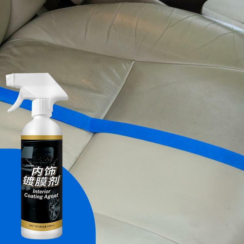 Spray de Proteção Car Trim Shine, Spray Restaurador Fácil de Utilizar, Solução para Interior e Revestimento, Automático Refrescante, 500ml