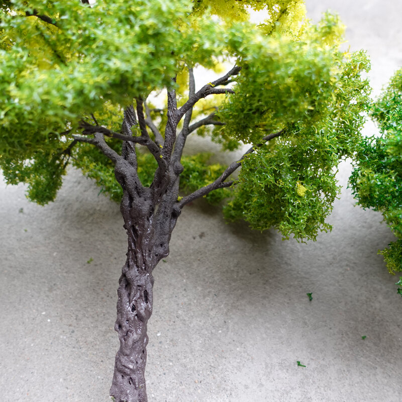 Banyanツリーモデルブティック,30cm,スケールモデル,緑のワイヤーツリー,軍事,砂