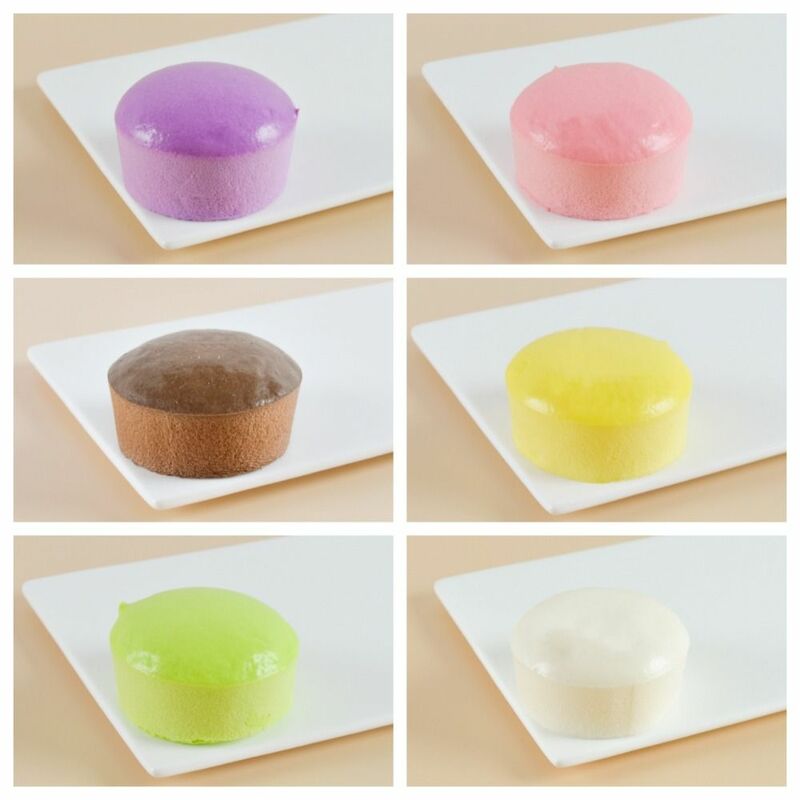 Stretch Squeezing Cake Fidget Toys Funny PU Elastic Squeeze Sensory Toys Round Soft Bread Slow Rebound Toy Office Workers