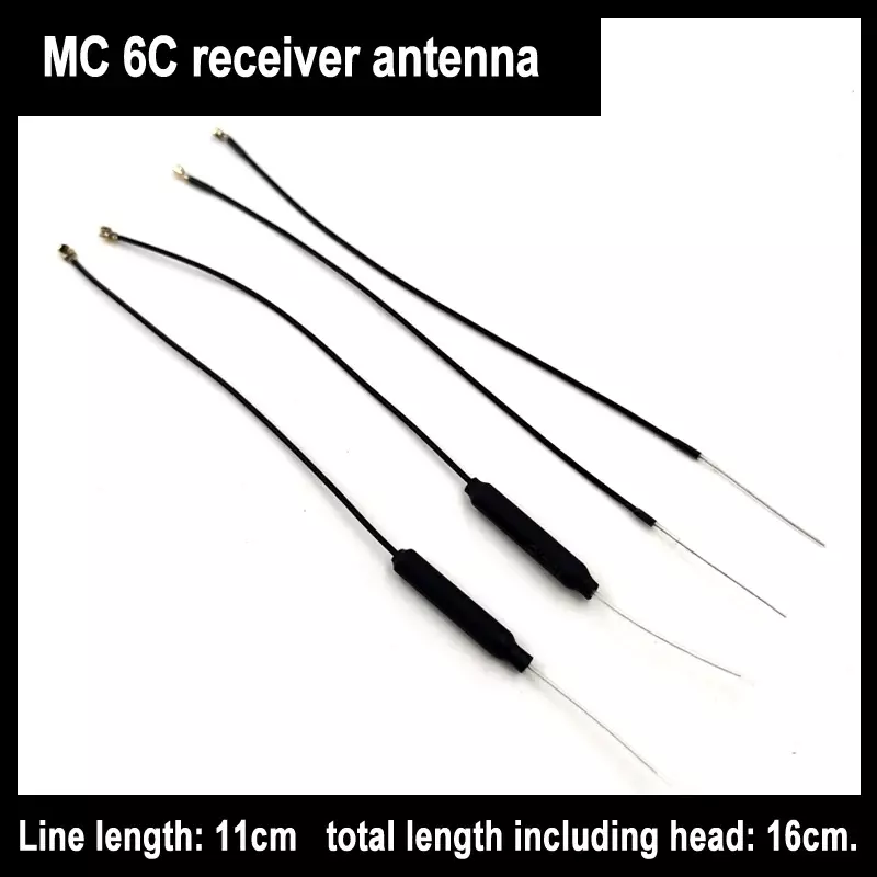 5-Piece/Batch Mc6c Receiver Antenna 3dbi Uf. L Ipx/Ipex konektor kuningan antena bagian dalam 15cm panjang 1.13 kabel Hlk-Rm04 Esp-07
