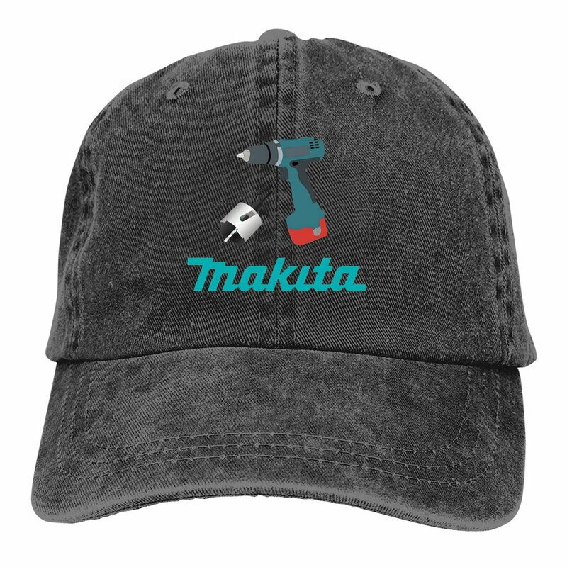 Pure Color Dad Hats Makita Women's Hat Sun Visor Baseball Caps Makita Power Tools Peaked Cap