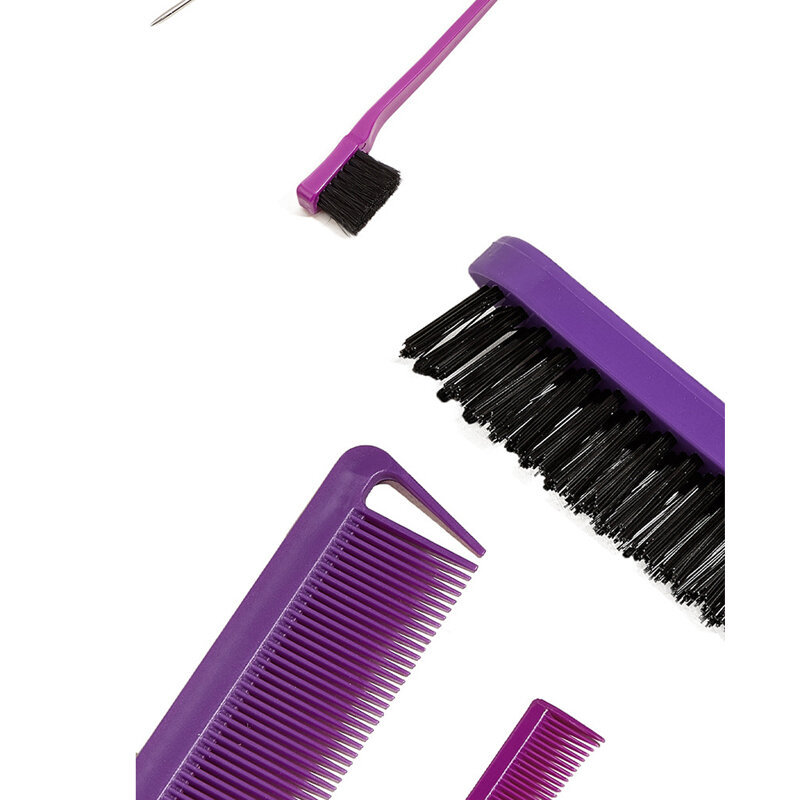 Peine de Control de bordes de doble cara, accesorios de cepillo de peinado para el cabello, 3 unidades por lote