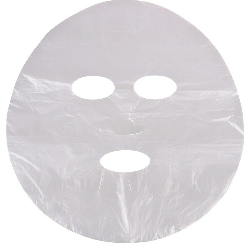 100Pcs/lot Disposable PE Full Face Cleaner Mask Natural Neck Stickers Eye Stickers Nose Stickers Face Mask Beauty Healthy Tool