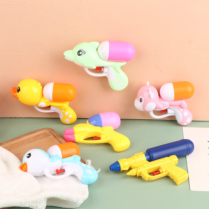 Pistola de água infantil, Forma fofa, Pistola de água plástica, Brinquedo do banho, Simulação Criativa, Pinguim