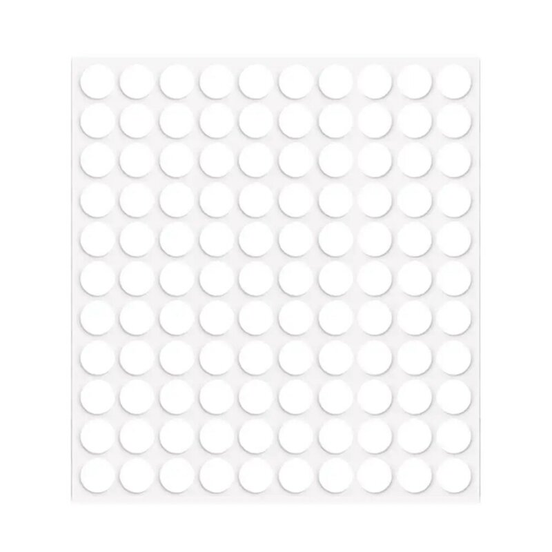Double Sided Clear Sticky Removable Dots Stickers Round Putty Clear No Trace Sticky Tack For Festival Decoration 20mm/15mm O9X5