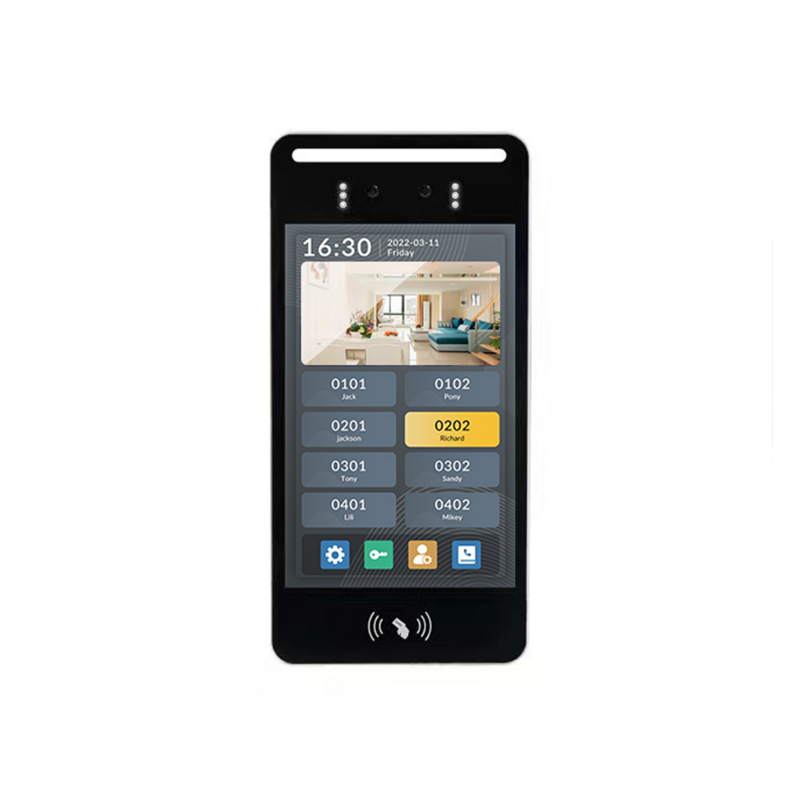 IP Apartment Building Intercom System NFC Facial Function Face Recognition Touch Screen Android Intercom