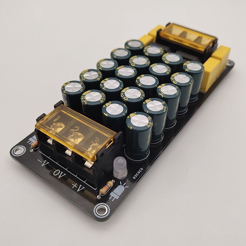 Módulo de filtro rectificador de doble potencia, placa amplificadora de potencia 6A X2, 2x300W, para filtro rectificador de amplificador de potencia