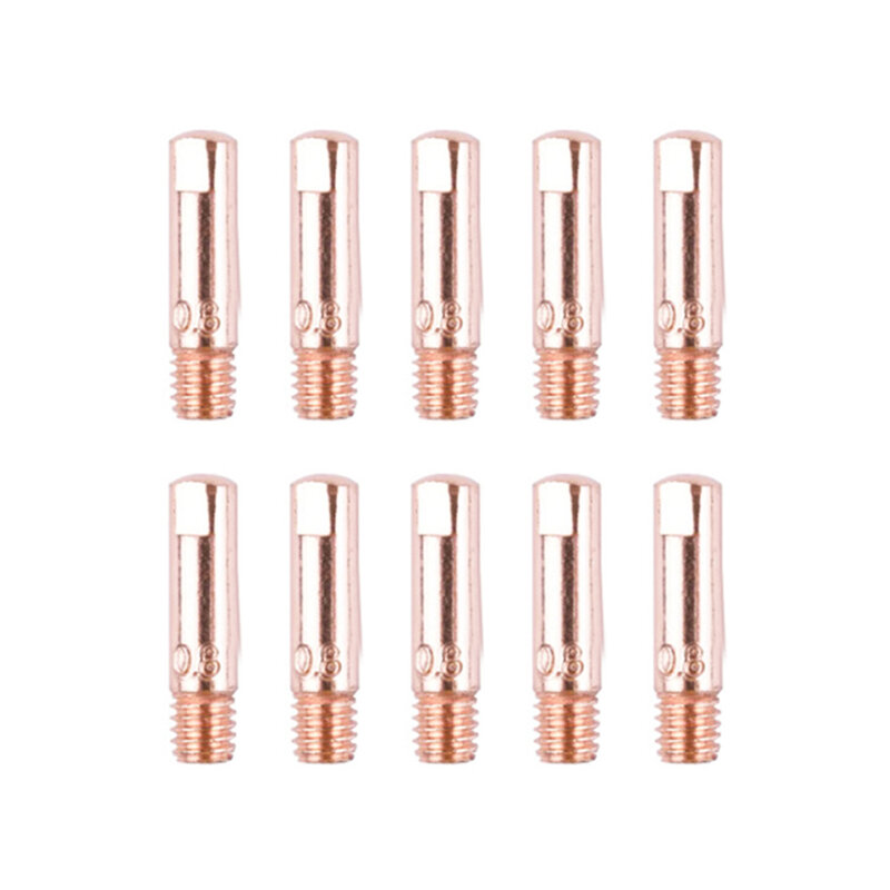 Bicos de solda de rosca de cobre M6, ferramentas de solda, bicos de tocha, 0.6mm, 0.8mm, 0.9mm, 1.0mm, 1.2mm