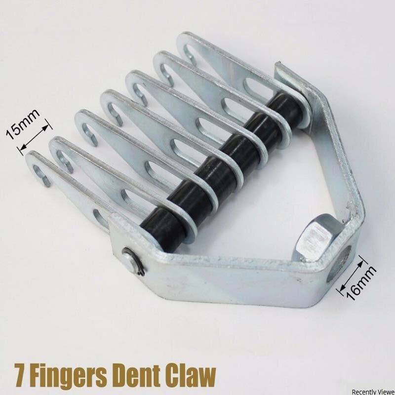 7 Finger Dent Claw pin dent pulling quick claw puller hook straight pulling rings slide hammer weld washer spot stud welder