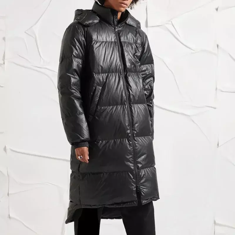 Autunno e inverno nuovi parka da uomo cappotto addensato con cappuccio di grandi dimensioni cappotto maschile moda Ropa Hombre
