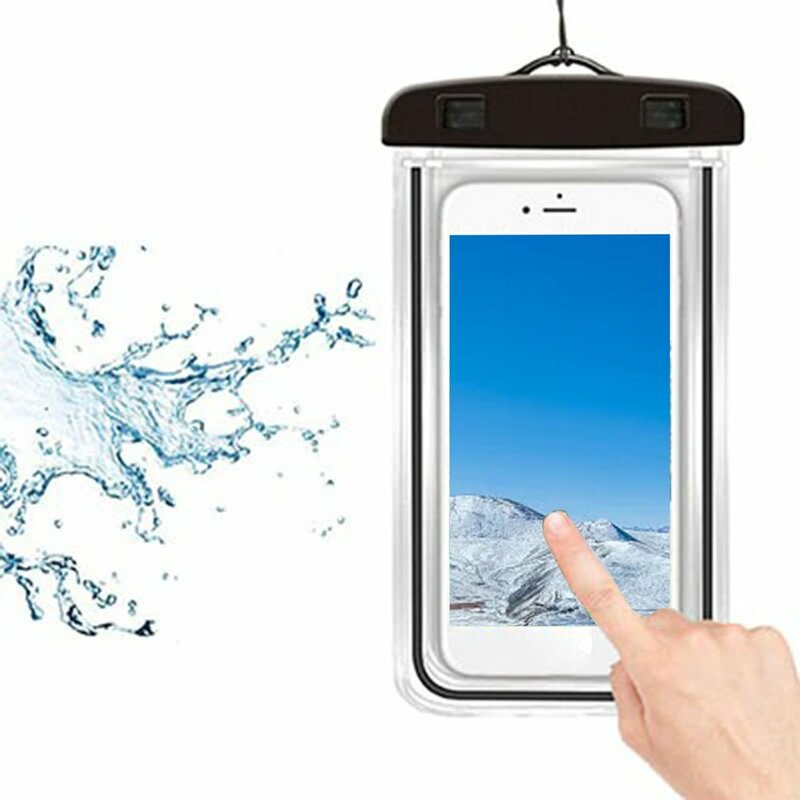 Waterdichte Telefoon Pouch Drift Duiken Zwemmen Tas Onderwater Dry Bag Case Cover Voor Telefoon Water Sport Strand Zwembad Skiën 6 inch