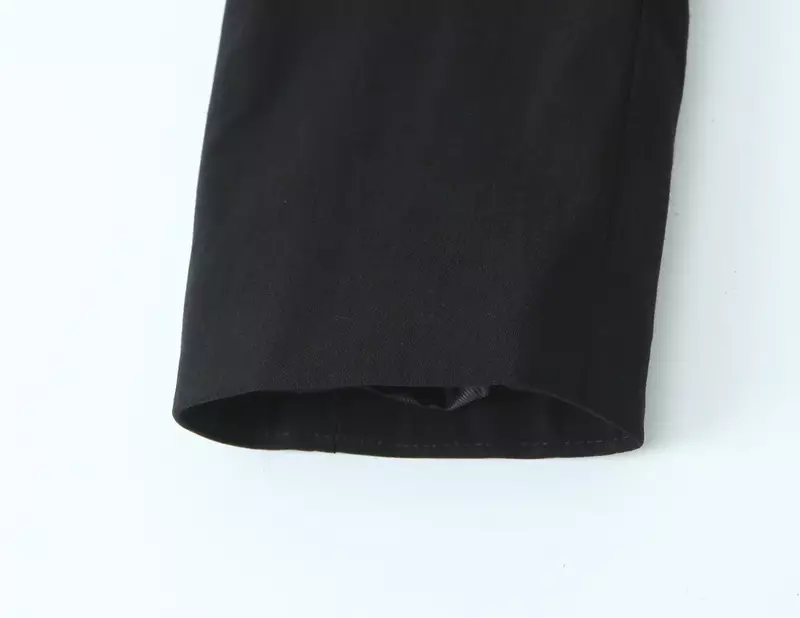 Vrouwen Nieuwe Mode Flip Decoratie Cropped Shirt Kraag Jas Vintage Lange Mouw Knoop-Up Dames Bovenkleding Chic Overshirt
