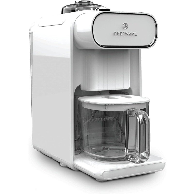 Non-Dairy Milk Maker with Intermix Hand Blender & Milk Frother  ChefWave Milkmade Adjustable Speed Control