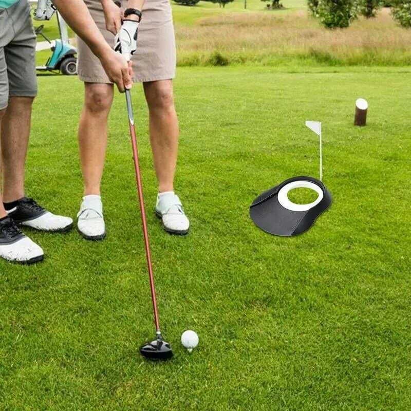 Copa de regulación de Putter de Golf, orificio de entrenamiento de Putt, Ayuda de entrenamiento de práctica para interiores y exteriores, hombres, mujeres y niños