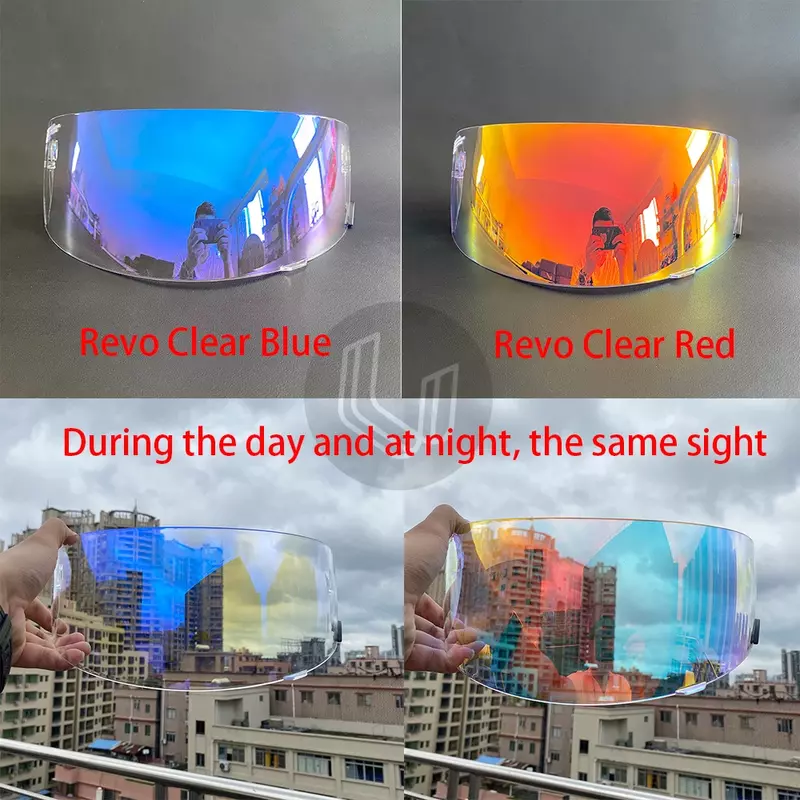 Para BELL Qualifier DLX MIPS casco Visor lente casco de motocicleta Anti-UV Plating lens Accesorios