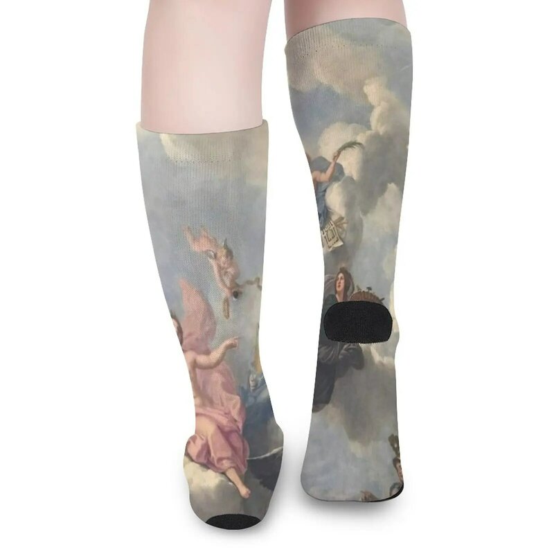Ästhetische Renaissance Engel Socken Geschenke für Männer Strümpfe Kompression