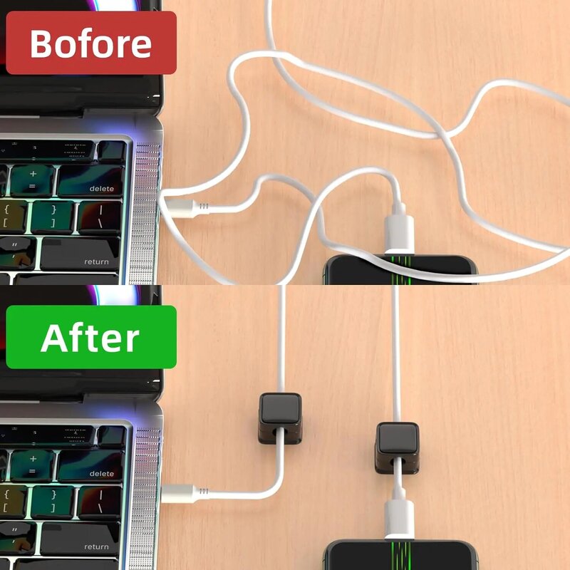 /6pcs Magnet kabel clips Kabel glatt verstellbarer Kabel halter unter Schreibtisch Kabel management Draht halter Kabel organisator halter