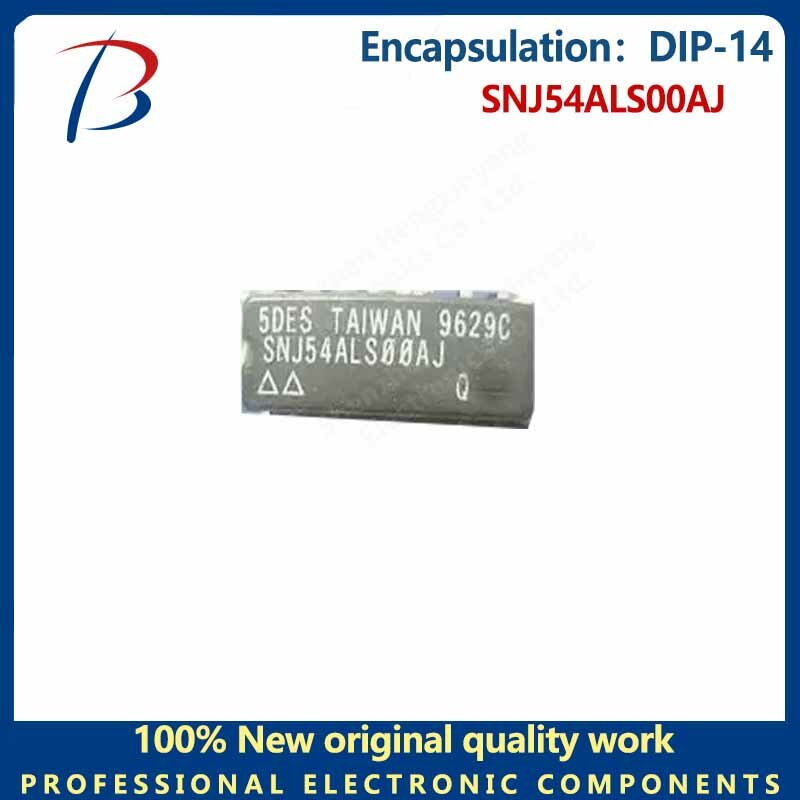 1pcs  SNJ54ALS00AJ package DIP-14 logic gate chip