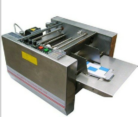 Máquina pequena caixa de papelão, Data Batch Number Coder, Ele pode fazer impressão em relevo e impressão de tinta, MY-300