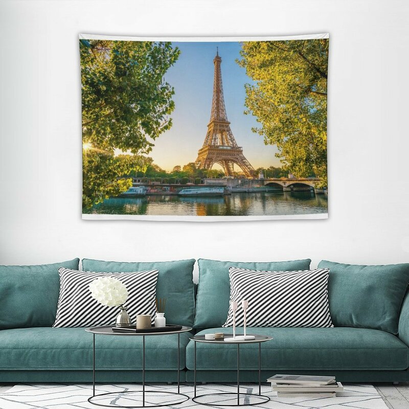 Parijs Tour Eiffel Wandtapijt Kamer Decoreren Esthetische Kamer
