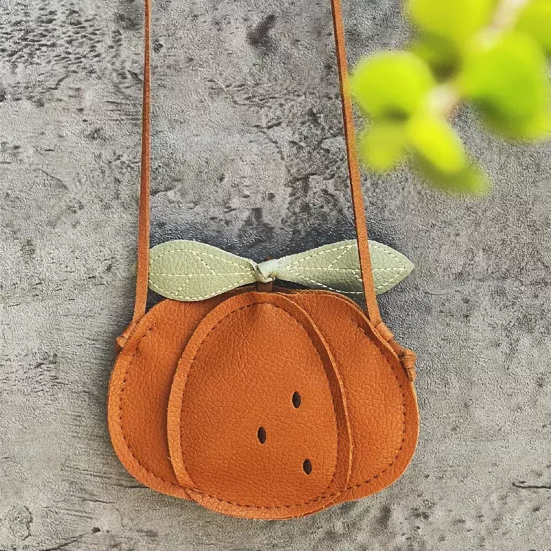 Tas bahu kecil lucu dompet koin Mini PU kulit tas tangan hadiah untuk anak-anak tas bahu kurir tas selempang untuk anak perempuan dompet