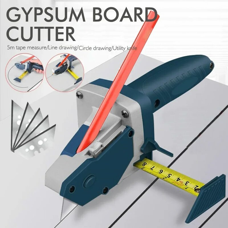 1set Drywall Cutting Tools Gypsum Board Cutter Scriber Drywall Quick Plaster Board Edger Carpentry Tools Woodworking Hand Tools