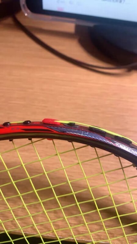50pcs Badminton racket anti collapse metal gasket double hole anti collapse gasket