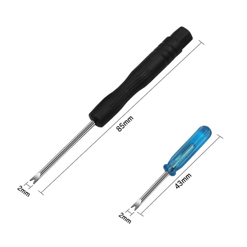 Инструмент для снятия ремешка для часов 2,0 мм. Пластиковая ручка и стальное лезвие. Быстросъемный инструмент.