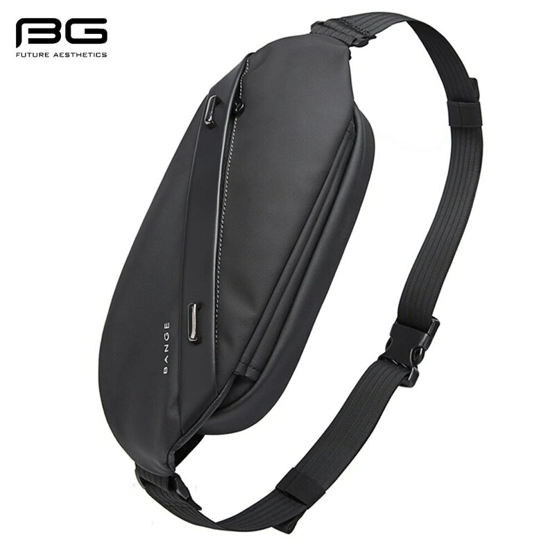 BANGE New Anti-theft Multifunction Crossbody Bag Shoulder Messenger Bags Male Waterproof Short Trip Chest Bag Pack for Woman