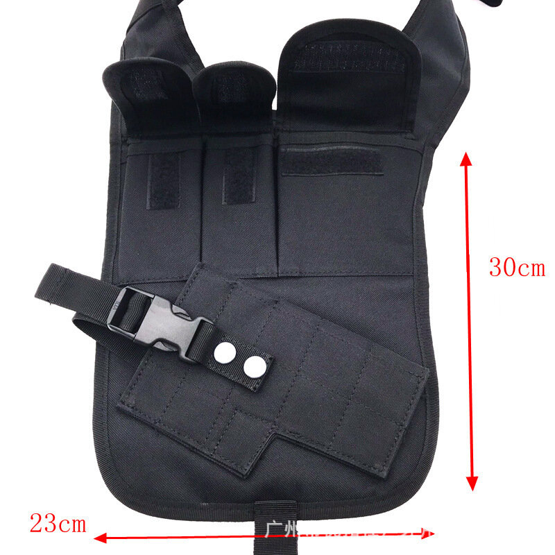 Kabura taktyczna pistolet ukryty worek na ramię Agent pod pachami pistolet Airsoft akcesoria myśliwskie pakować torba na klatkę piersiowa