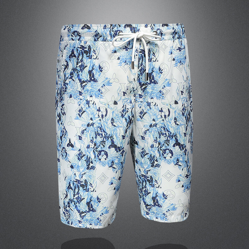 Shorts personalizados para homens, calças de praia personalizadas, shorts largas e grandes, estilo elegante e esportivo, boutique