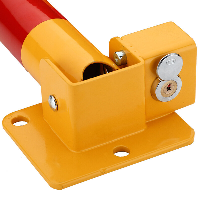 KOOJN T-shaped Parking Lock with Thickened Anti-collision and Anti Kick Lock for Parking Post in Parking Garage