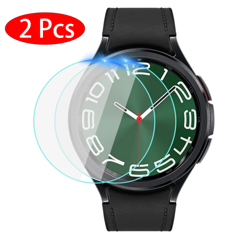 Screen Protector For Samsung Galaxy Watch 6 40mm 44mm Accessories HD Clear Tempered Glass Hydraulic Film Watch 6 Classic 43 47mm
