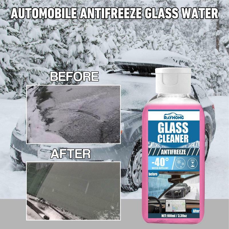 Car Windshield Cleaner Winter Windshield Deicer Spray Glass Freeze Remover For Cars Automotive Glass Cleaner For Coatings Water