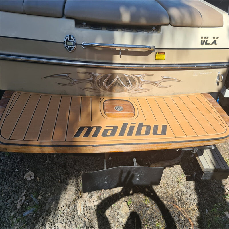 2019 Malibu 21 VLX Cockpit Pad เรือ EVA Foam Faux Teak Deck ชั้นพื้น