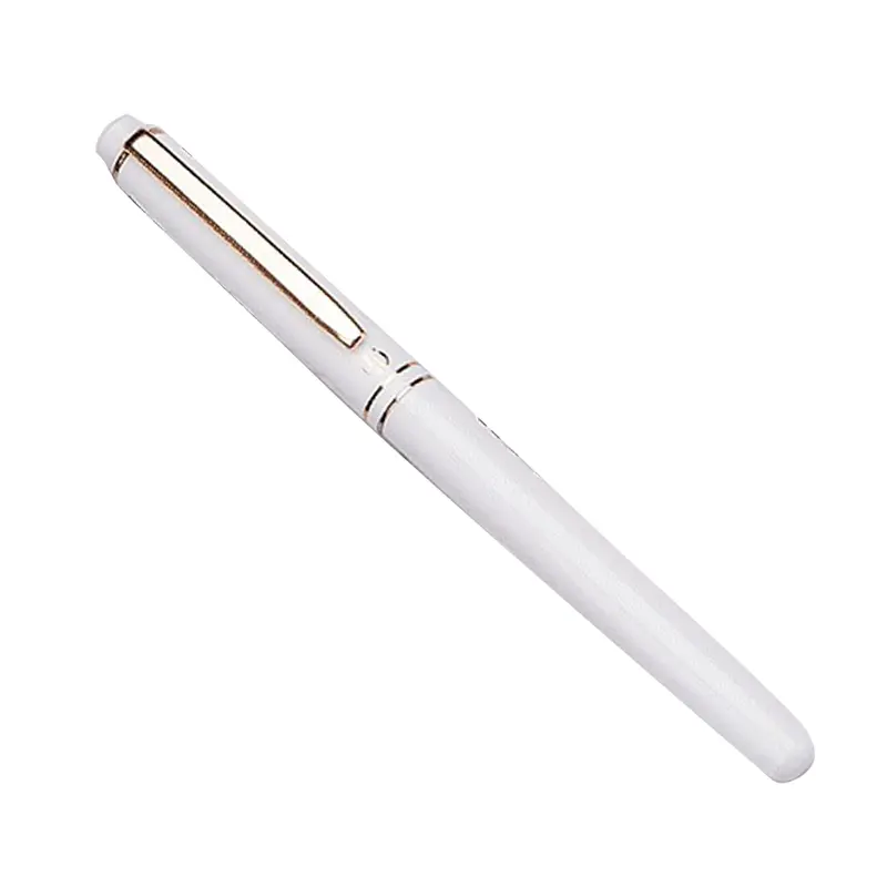 Ручка перьевая с мягкой головкой волка, роскошная металлическая ручка с чернилами, принадлежности для школы и канцтовары