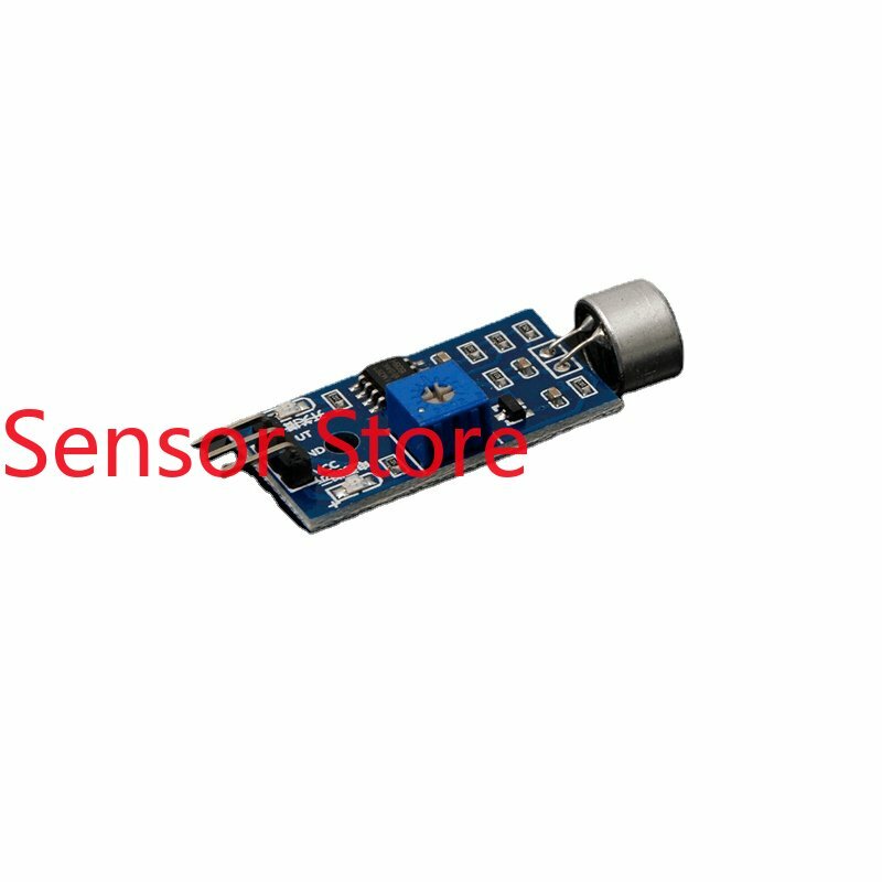 5 buah modul Sensor suara/deteksi suara peluit kontrol suara sakelar keluaran tinggi dan rendah DIY.