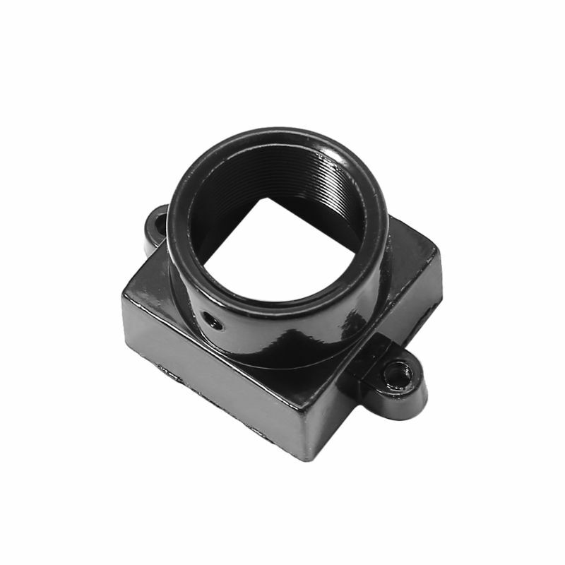 20MM 구멍 간격 인터페이스 금속 CCTV 보안 카메라 렌즈 홀더 PCB 보드 모듈 렌즈 마운트 커넥터 검정색