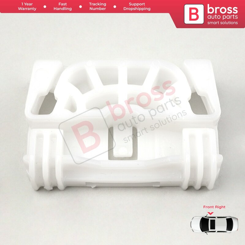 Bross Auto Parts BWR1174 Listrik Jendela Regulator Bracket Depan Kanan untuk Mercedes Vito 2011-Di Kapal dari Turki