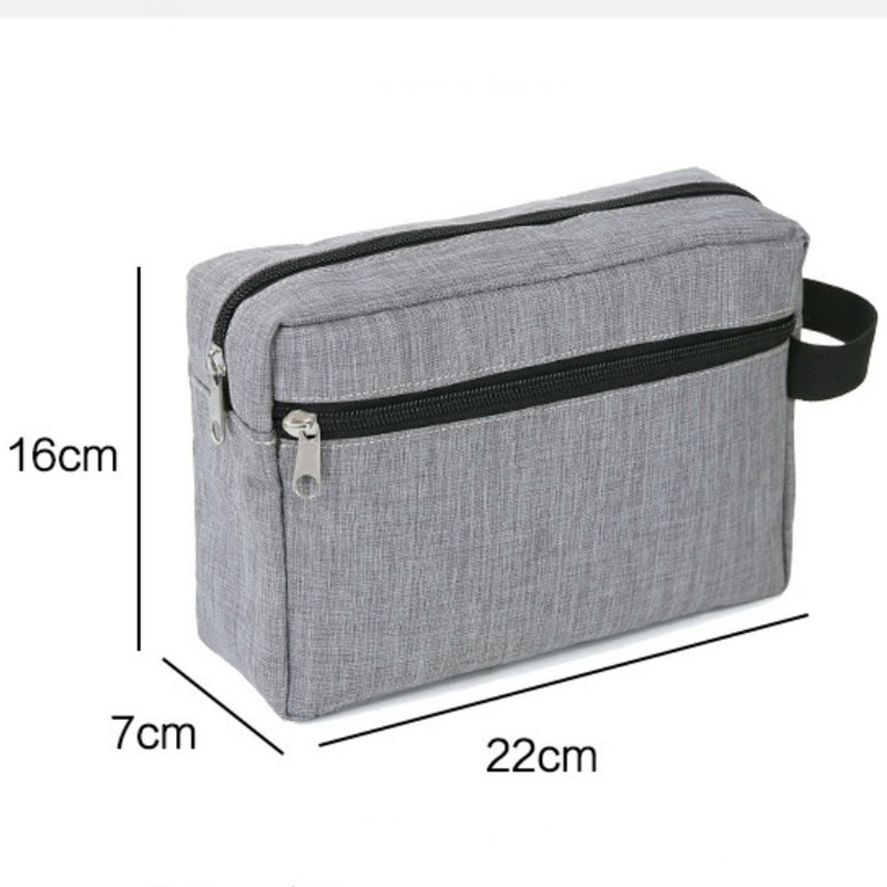 Bolsas de cosméticos de moda para hombre y mujer, bolso de mano para guardar cosméticos de viaje, impermeable, Kit de aseo, bolso de mano