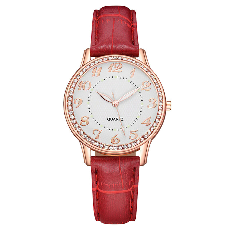 Jam tangan wanita jam tangan Quartz modis jam tangan wanita jam tangan wanita kedap air akurat warna emas jam tangan wanita mewah