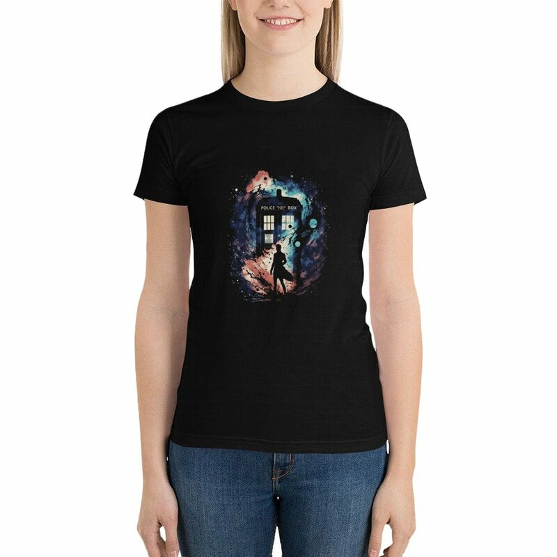Dr Who - Wibbly wobbly timey wimey stuff. T-shirt Female clothing female funny t shirts for Women