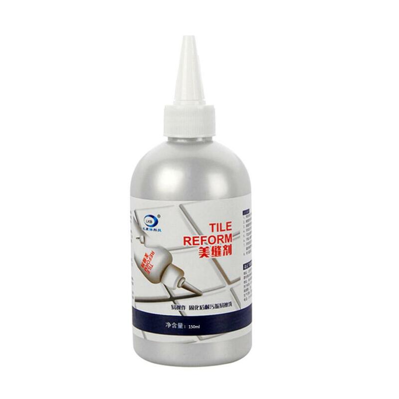 1/2ชิ้นตัวแทนซ่อมกันน้ำสีขาวกระเบื้องเติมยาแนวปากกา mouldproof สารเติมสีพอร์ซเลนผนังน้ำยาทำความสะอาดห้องน้ำ150มล.