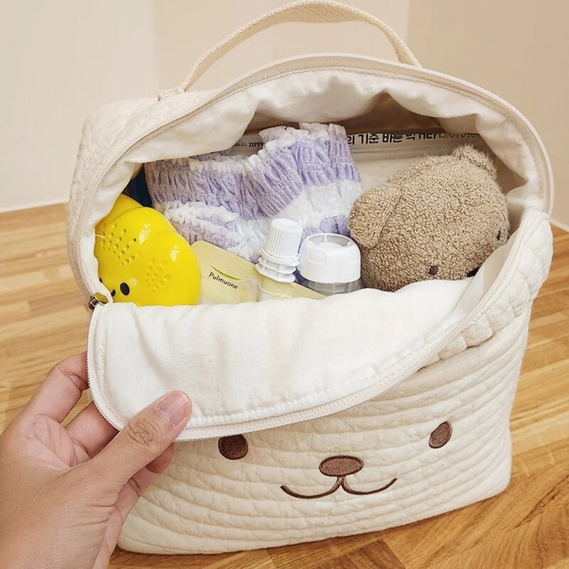 Zaino per bambini con orso ricamato personalizzato borse da scuola per bambini regali per bambini zaino per neonati borsa per libri per studenti dell'asilo