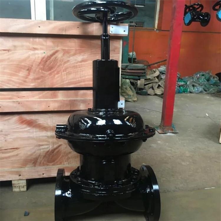 Normally Open Saunders Flanged Pneumatic Diaphragm Control Valve