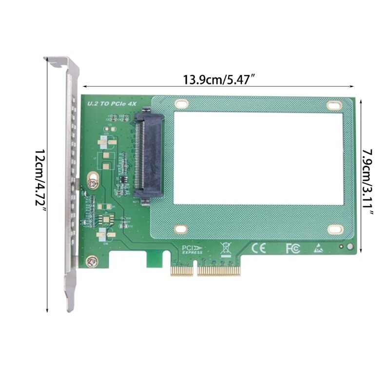 H4GA Powerful Storage Expansion PCIE 4X to U.2 NVMe SFF8639 Adapter for Data Center