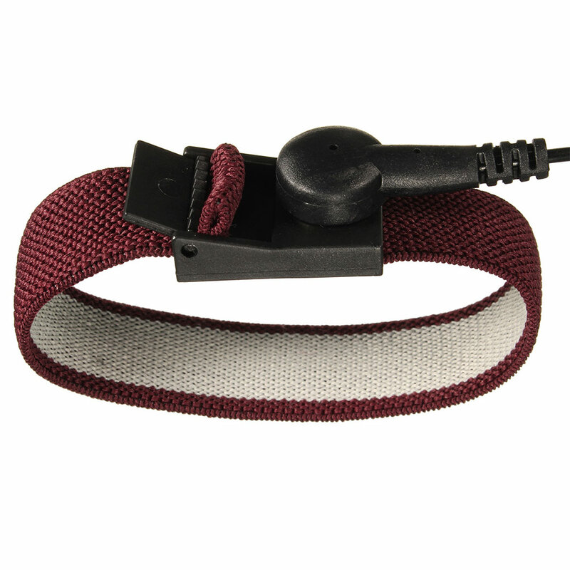 Cinturino da polso antistatico cinturino regolabile braccialetto fabbrica Computer elettronico sicurezza industriale accessorio professionale