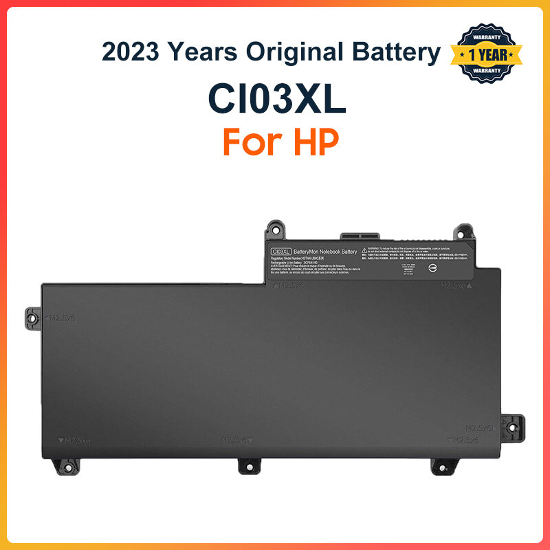 CI03XL Battery For HP ProBook 640 G2 645 G2 650 G2 655 G2, 640 G3 645 G3 650 G3 655 G3 HSTNN-UB6Q 801554-001