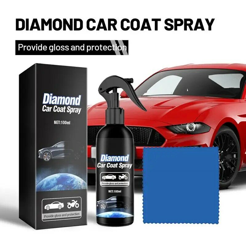 Car Coating Agent Liquid Auto Coating Spray For Car Interior Repair Safe Multifunctional Effective Automobile Cleaner Agent For